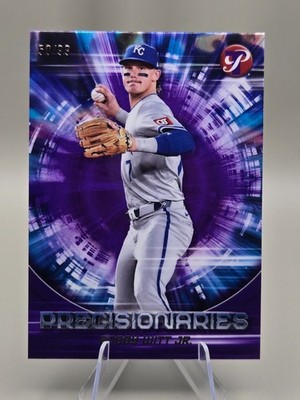 2025 Topps Pristine Precisionaries Bobby Witt Jr. 50/99 (Purple) Royals 🔥