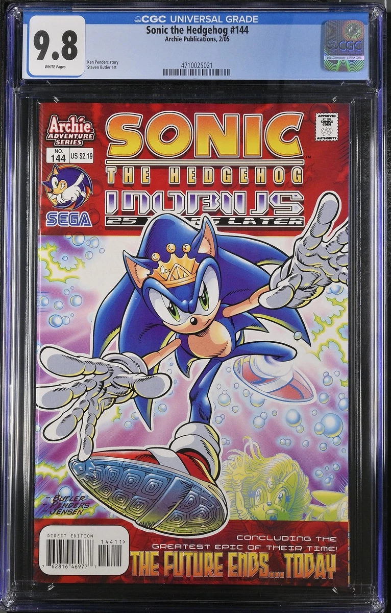 Sonic the Hedgehog Certified Guaranty Company (CGC) Comics