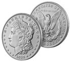 2025-P $1 Morgan Silver Dollar In Box OGP  & COA 25XE 99.9% Silver Limited Mint