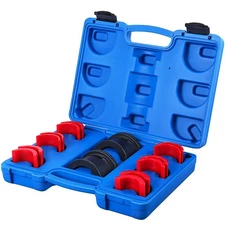 Motorcycle Fork Seal Driver Tool Kit Universal 14PCS Fork Seal Installer Driv...