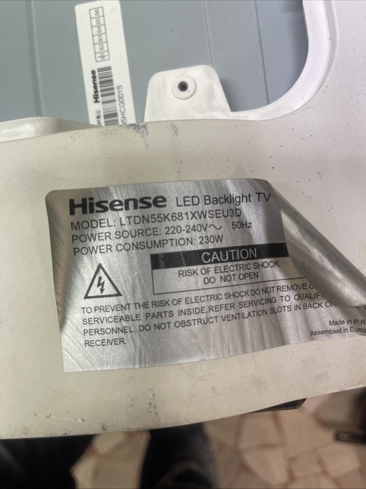 Carte Mère TV Hisense H43B7500 - RSAG7.820.8875 / ROH 250666 / ZTP193AG87Z