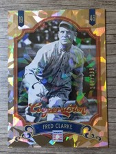 2012 Panini Cooperstown - Fred Clarke #25 Crystal Collection /299 