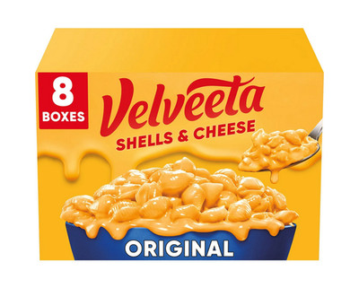 Velveeta Shells & Cheese Original, 12 oz., 8 pk.