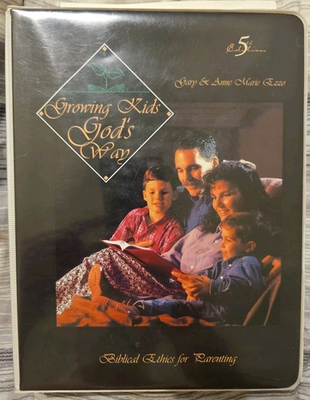 #ad Growing Kids God#x27;s Way : For No Excuse Parenting by Gary amp; Anne Ezzo Ring Bound $19.95
