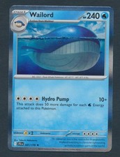 D486394 Wailord #41 Pokemon Card Journey Together Holo