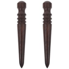  2 Pcs Burnishing Tool for Artwork Polished Stick Machine Kit Burnisher