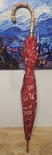 Vintage Coach Bamboo Handle Umbrella