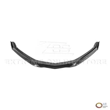 For 16-24 Camaro SS | T6 Style GLOSSY BLACK Front Lip Splitter w/ Side End Cap
