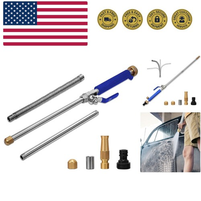 #ad High Pressure Power Washer Wand Watering Sprayer Cleaning Tool Hydro Jet Wa... $35.58