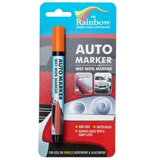 Car Paint Marker Pens Auto Writer Orange - Best For Windows, Glass, Tire, Metal