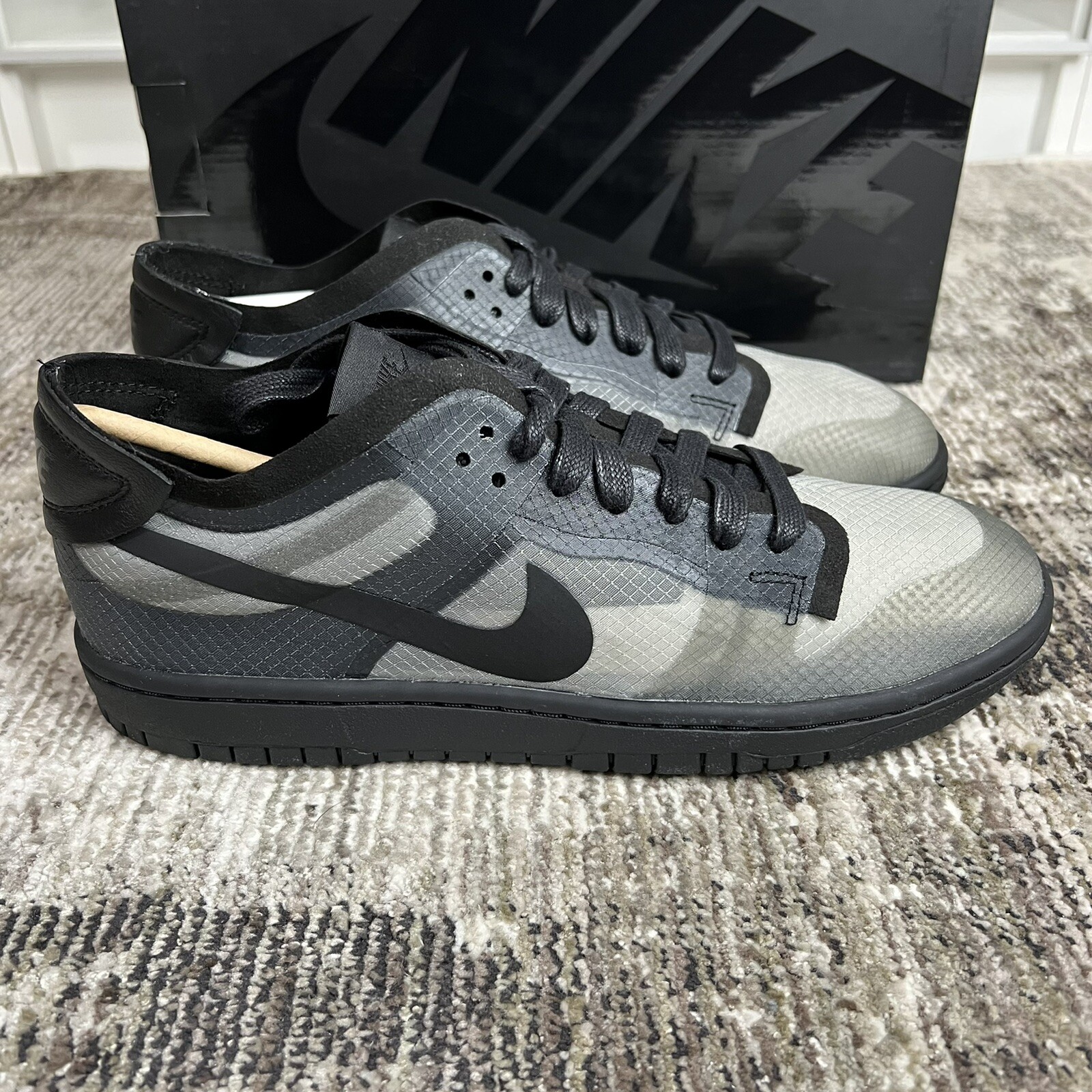 DS Nike Dunk Low CDG Comme des Garcons Black (Men's 9/ Women's 10.5)  CZ2675-002 | eBay