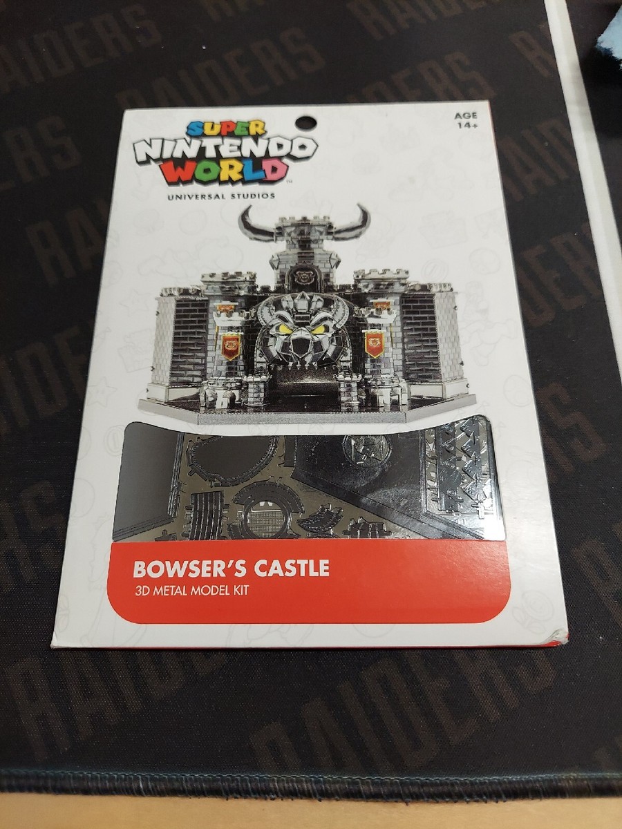 Super Nintendo World Bowser Castle Metal Earth 3D Puzzle