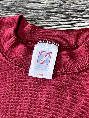 Vintage 90's 1990 Logo 7 Washington Redskins Banned Logo Crewneck Sweater L - Picture 6 of 6