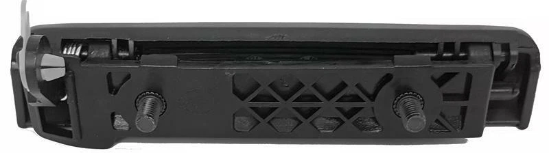 Par de manijas de puerta exterior para camioneta Nissan 1986-1997 negras 87-95 Pathfinder Foto 4 de 4