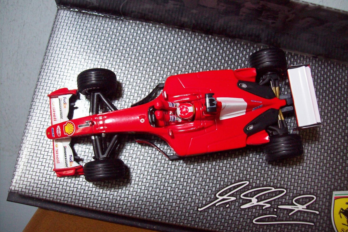 Hot Wheels Ferrari 2001 F1 Constructors Champions Set