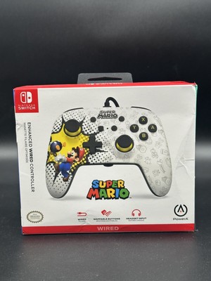 Super Mario Bob-omb Blast PowerA Enhanced Wired Controller for Nintendo Switch