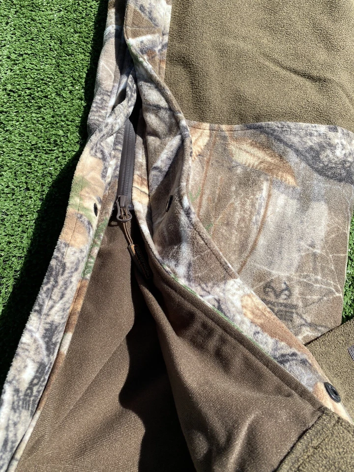 NEW NON-TYPICAL DRAKE SILENCER BIB AGION ACTIVE XL Real Tree Edge Sz Small - Image 4 of 4