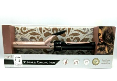 Pure Silk Spa Therapy 1'' Barrel Ceramic Curling Iron