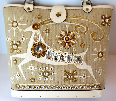 Enid Collins Of Texas Vintage 1966 Purse Bag - Gazelle | eBay