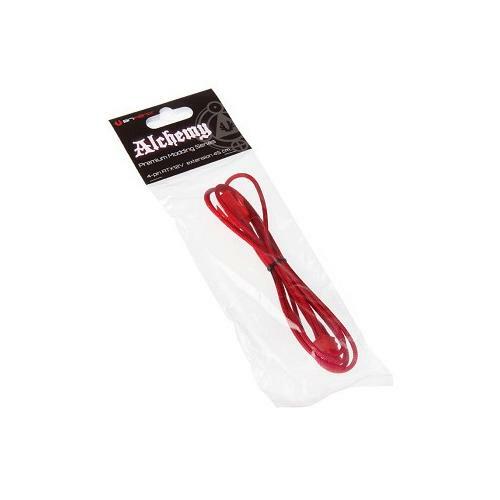 GN2959 BitFenixAlchemy 4-Pin ATX12V Extension 45cm mouwen rood / rood - Afbeelding 1 van 1