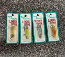 * REEF RUNNER * SLENDER SPOON ' MIXED LOT OF 4 ' 1/4 OZ - MULTI SEASON/SPECIES