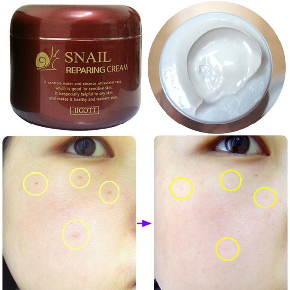 Korea's Best Whitening + Snail + Collagen Cream – Anti-Aging Moisturizer For All Skin Types
