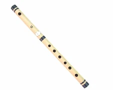 Bamboo Indian Classical Bansuri - Flute G Scale 06