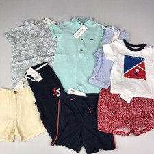 Janie  Jack Baby Boy 12-18M Outfits Lot Bodysuit, Shorts, Pants, T-Shirt