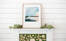 Abstract Beach Tropical Ocean Poster Premium Quality Choose your Size