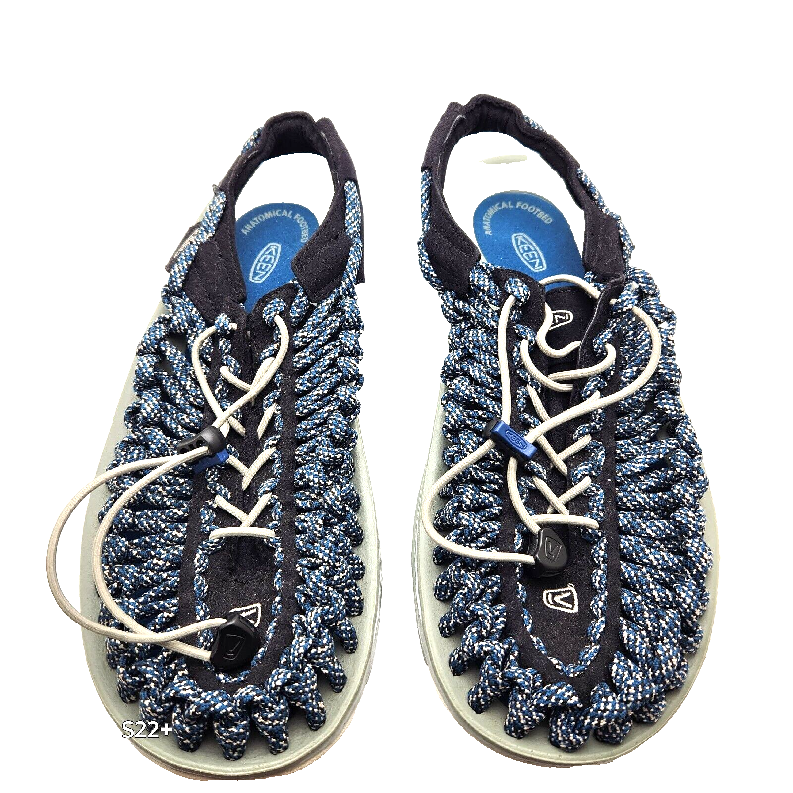 Scarpe Keen Outdoor Uomo Blu Tirare Tenditore Casual Tg 9 Pedana Automatico Barca