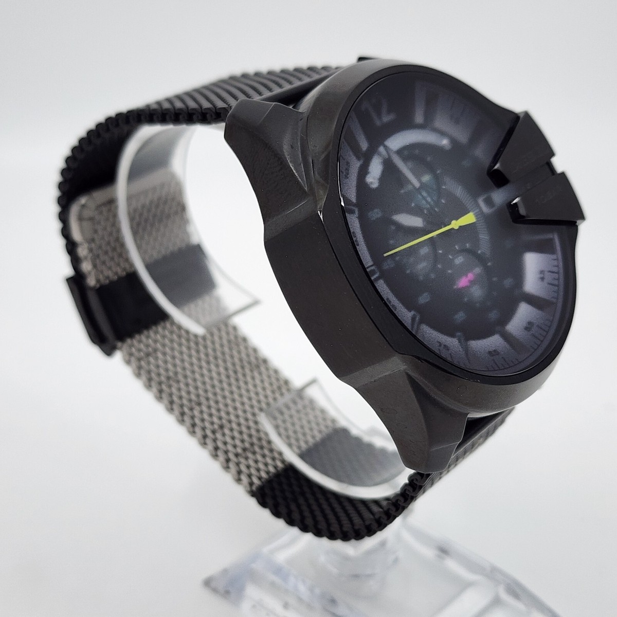 Diesel Men's Mega Chief Stainless Steel Chronograph Quartz Watch