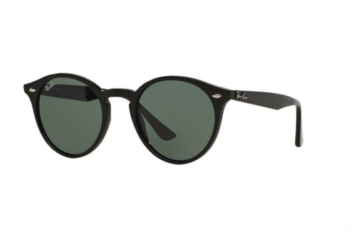 Occhiali da sole Ray Ban Uomo rotondi Donna RB 2180 tondi occhiale Rayban  neri | eBay
