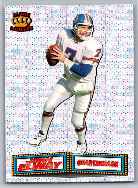 John Elway 1994 Pacific Crown Collection Marquee Now Appearing #10 Broncos