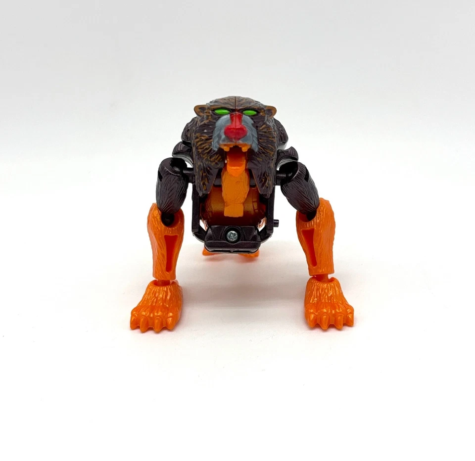VTG Transformers Beast Wars Fuzors Bantor Action Figure Kenner Baboon Tiger 1998 - Image 2 of 4