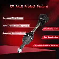 Front Driver Passenger Side for GMC Sierra 1500 Chevrolet Tahoe 2007-16 CV Axle