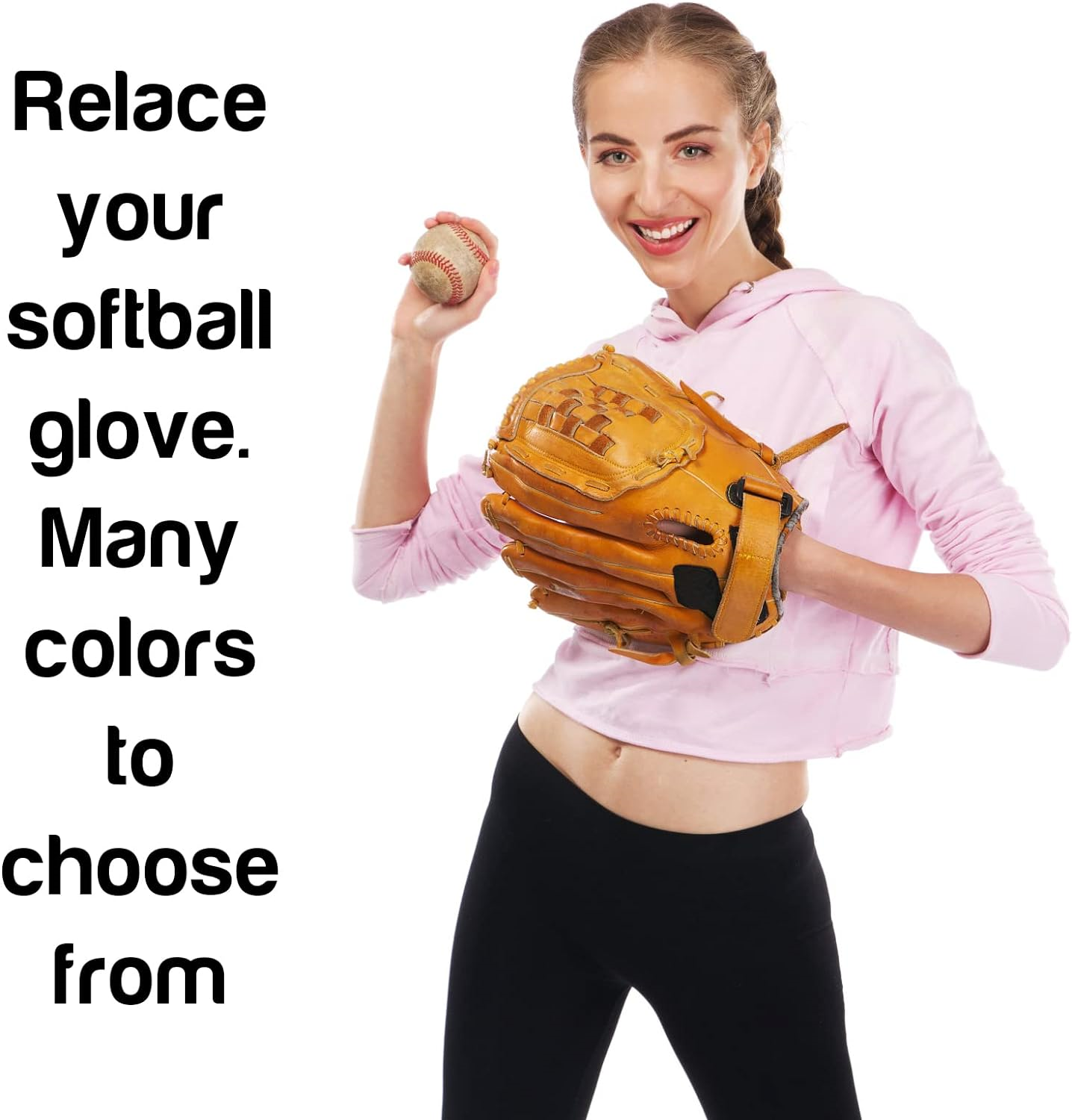 Softball and Baseball Glove Lace Kit Mitt Leather Lacing Repair in