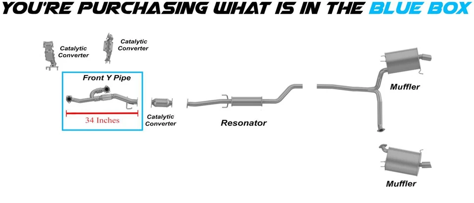 Tubo de escape delantero de acero inoxidable se adapta a: Honda Accord Crosstour 2010-11 3,5 L AWD Foto 3 de 4