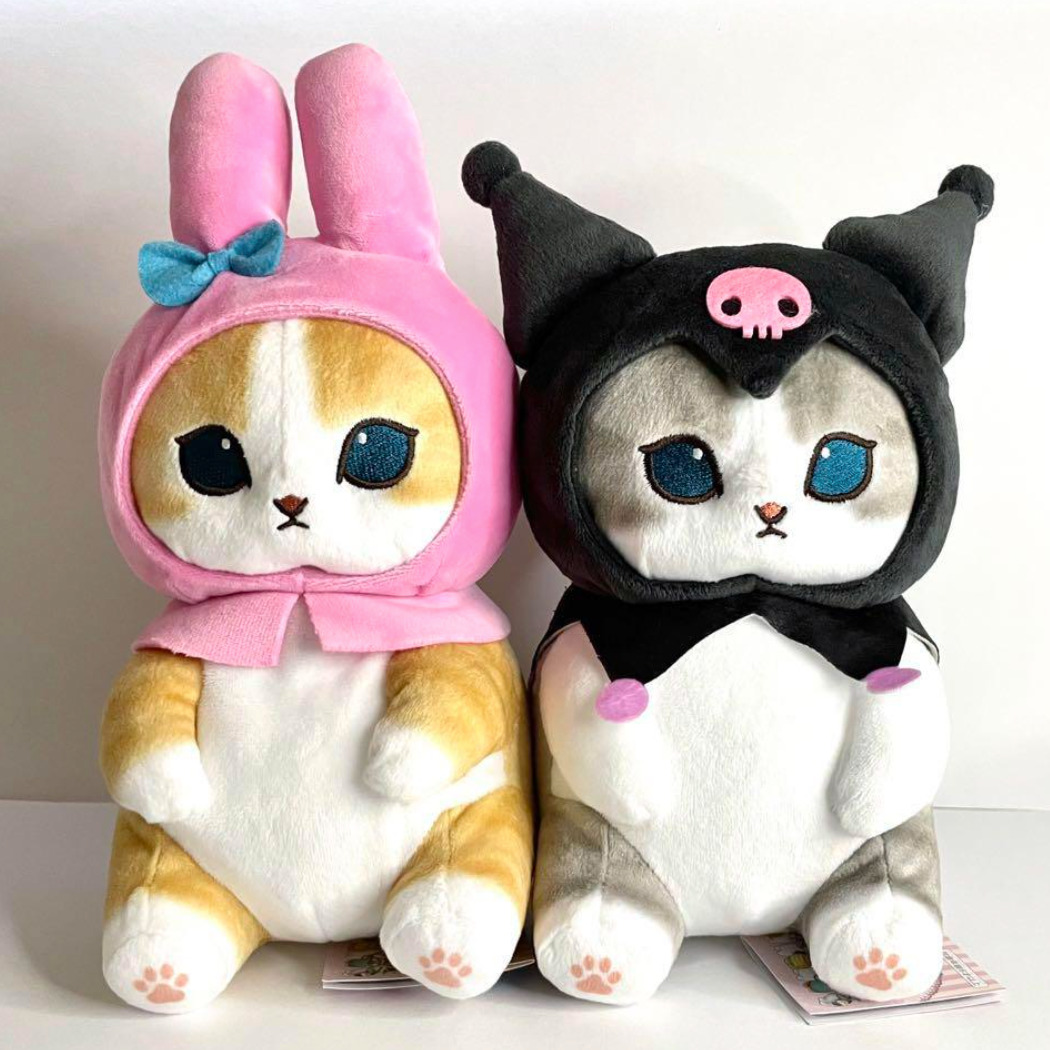 Cute Plush Dolls 9.8in My Melody Kuromi Kawaii Stuffed Animals