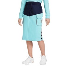 Nike Girls Standard Sportswear Fleece Skirt Cargo Pocket DJ5751-437 Size Large
