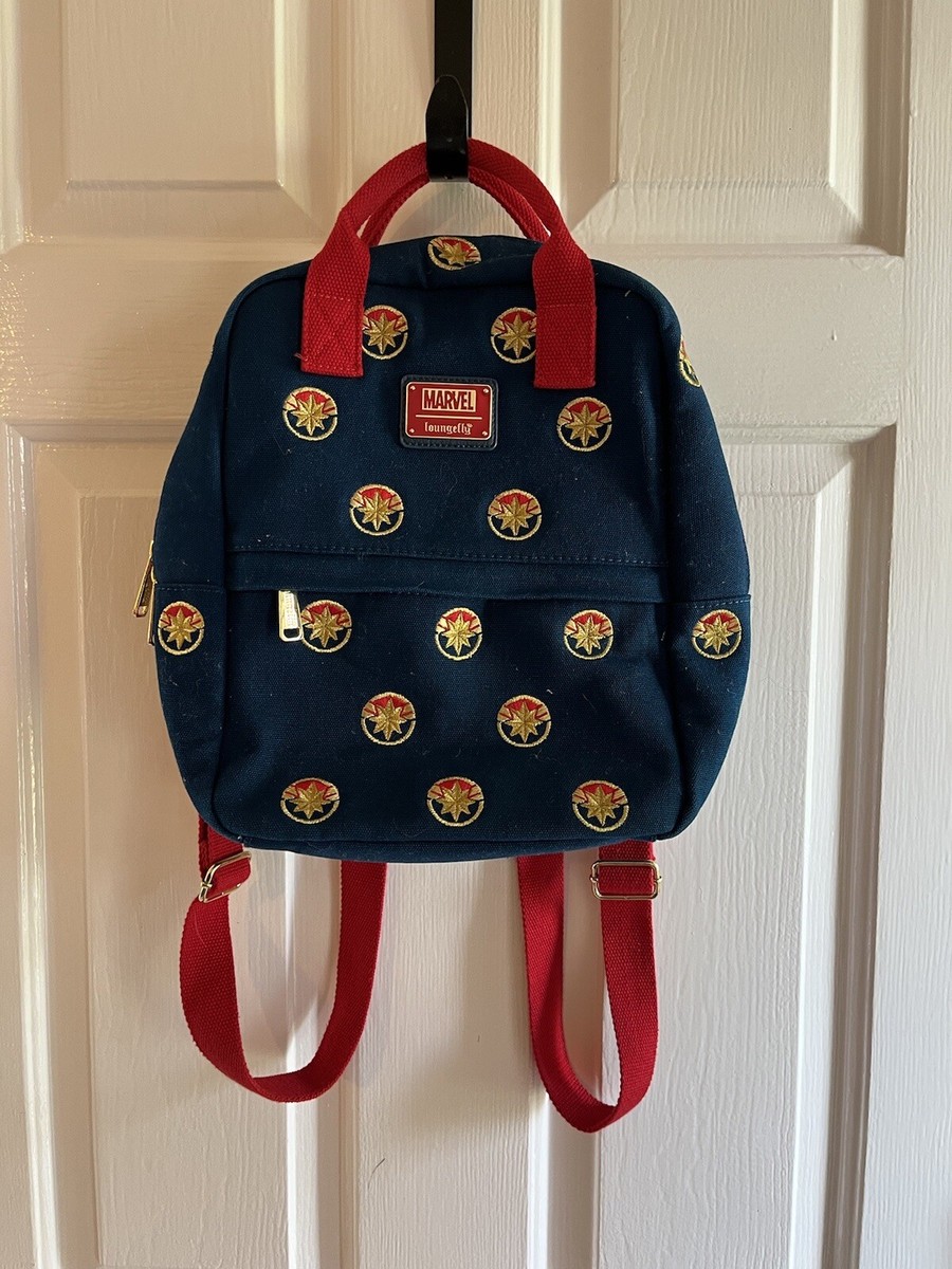 Disney Marvel X Loungefly Captain Marvel Mini Backpack 2021 