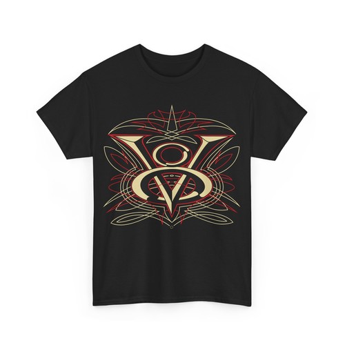 V8 logo with Pinstriping Gildan 5000 Unisex Heavy Cotton Tee - Picture 16 of 85