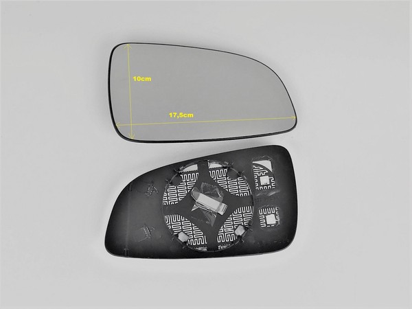 Spiegel Spiegelglas Opel Astra H Bis 04.2009 Rechts Beheizbar Konvex-image