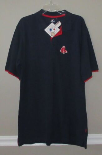 Majestic Boston Red Soxs MLB Authentic Collection Polo Shirt Men's L NWT   - Picture 1 of 9