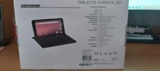TABLETTE HYBRIDE 2 EN 1 " KLIPAD" noire 8 pouces NEUVE EMBALLÉE