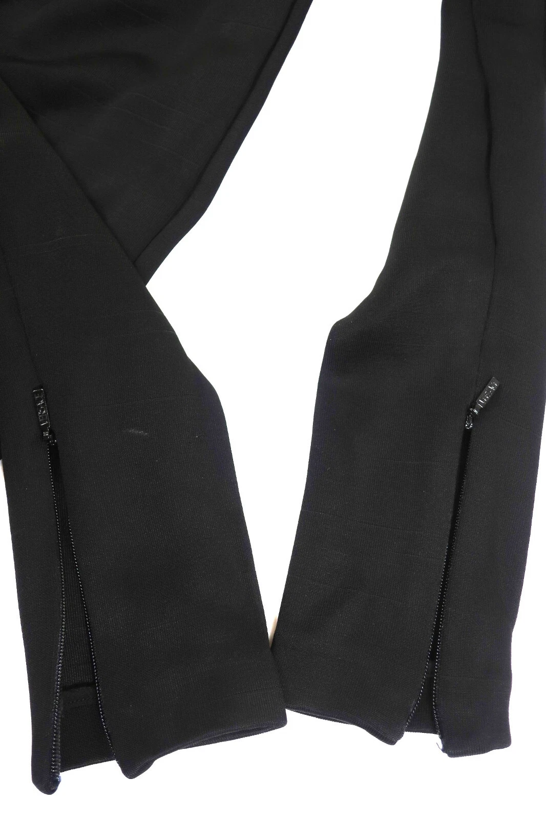 Abito lungo body GIANNI VERSACE nero oro in pelle impreziosita da SLeeve 36 S 3 4