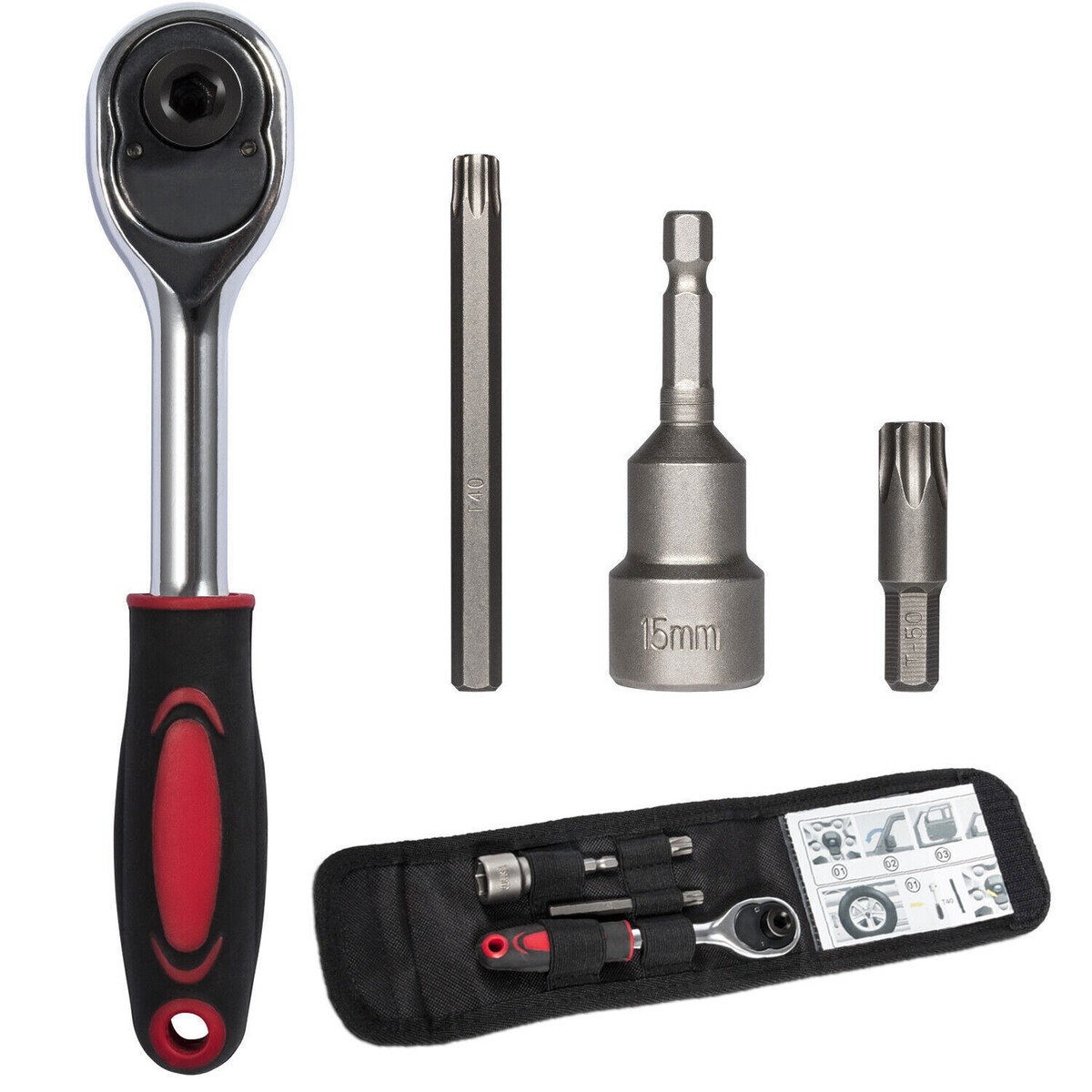 Mopar Top And Door Removal Torx Set For 18-up Jeep Wrangler JL & JL Un - Foto 12