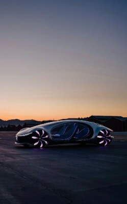 Mercedes-Benz Vision AVTR Concept Car Foto 4 - Hochglanz A4 Druck