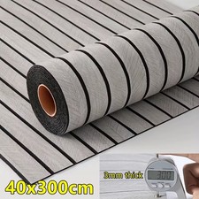 3D Effect Groove Grille Wallpaper Self-adhesive Wall Ceiling Cover Easy to Clean