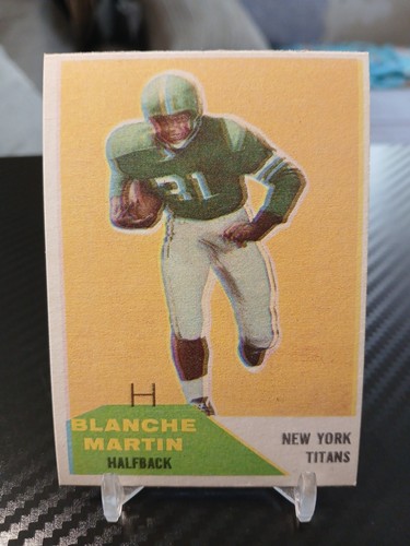 Blanche Martin #78 1960 Fleer card