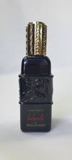 Flacon MOLINARD Parfum HABANITA en Verre Noir LALIQUE PARIS GRASSE 100 ml Vide